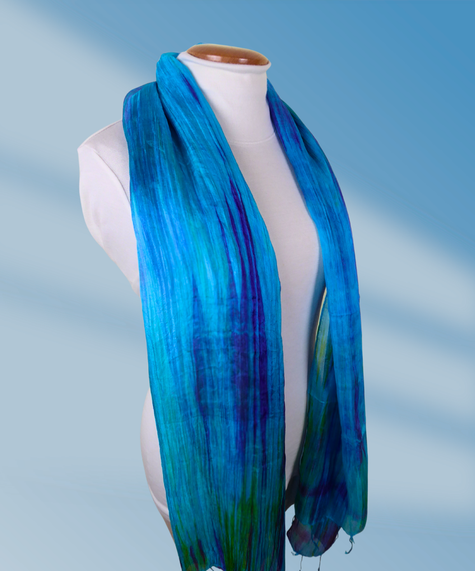 Silk Scarf Mermaid
