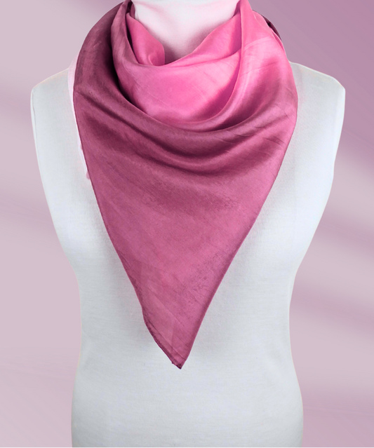 Silk Scarf Rose