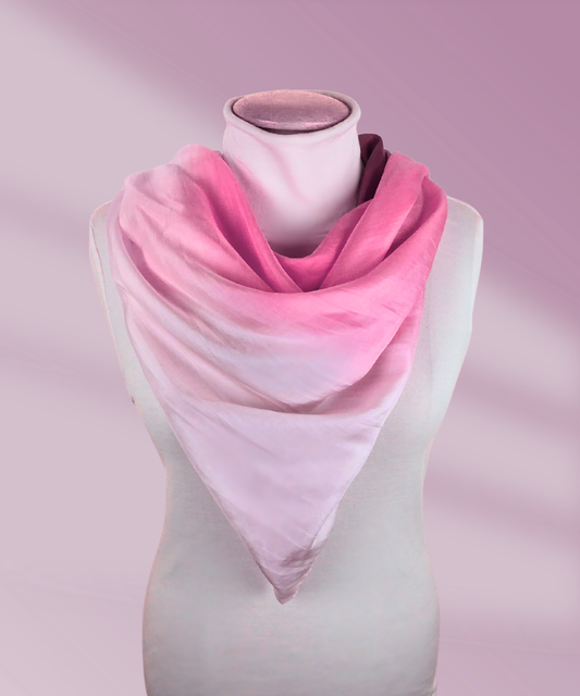 Silk Scarf Rose